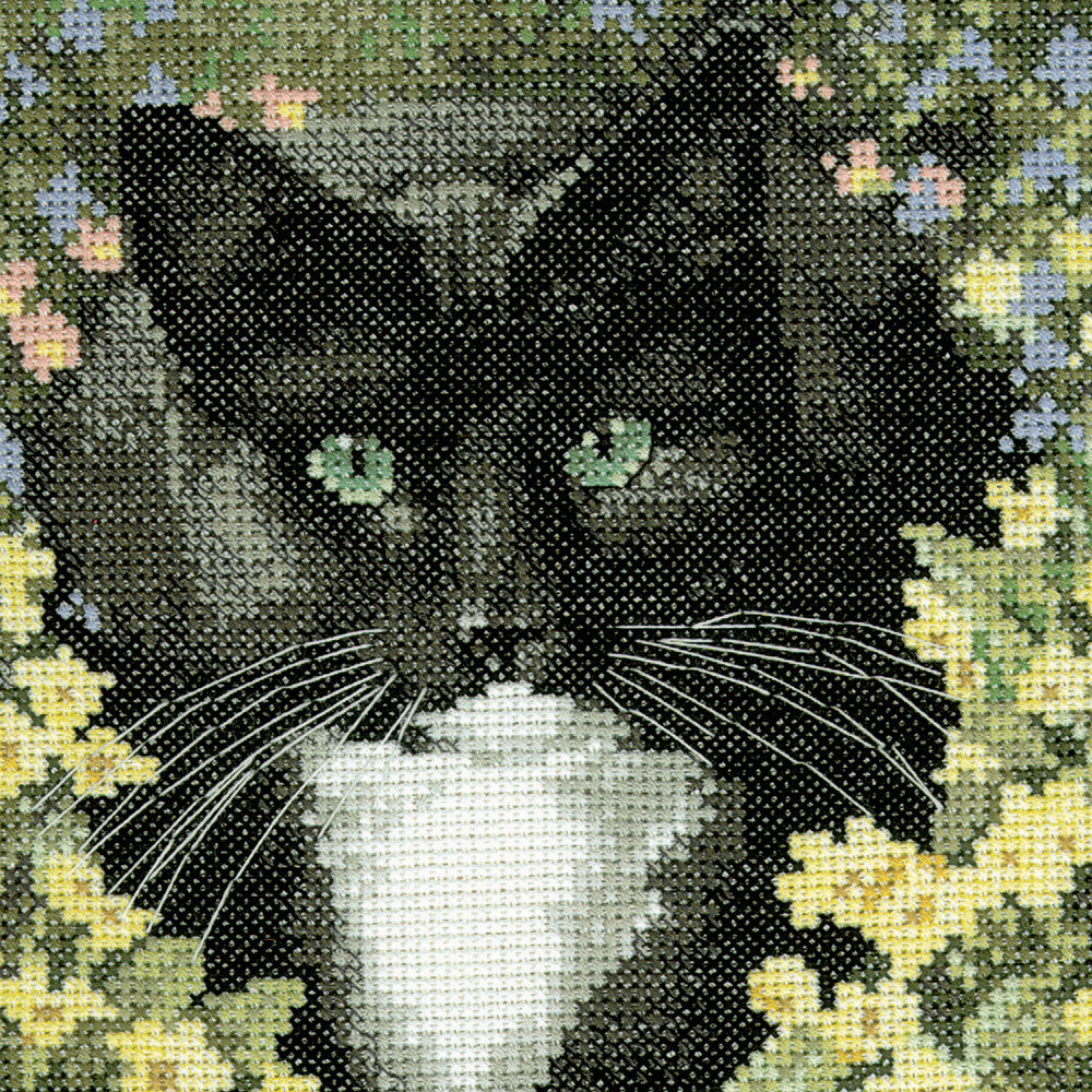 Heritage Crafts Winter Forest (Hare) – Kit Punto Croce Su Aida 14 Con Cotone DMC, 20x31 Cm