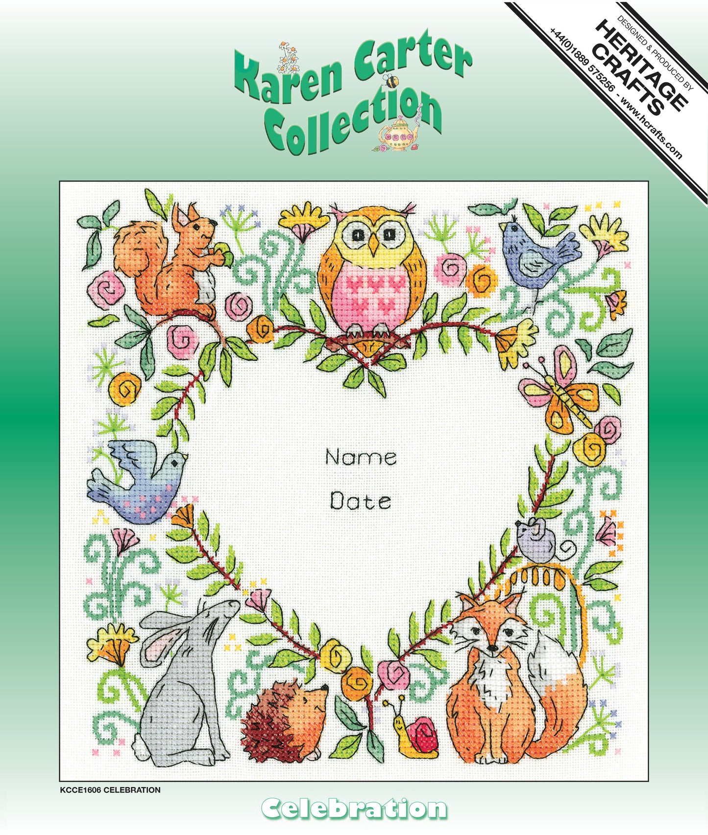 Celebration cross stitch kit - KCCE1606