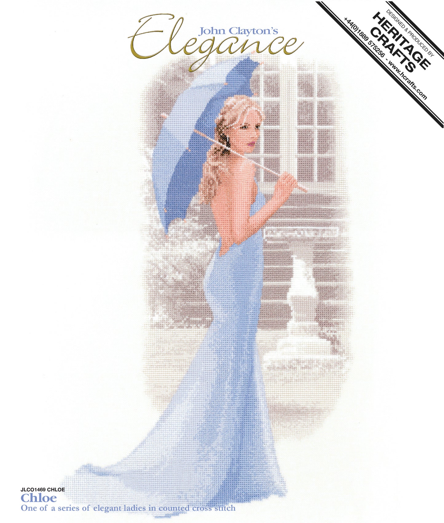 Chloe cross stitch chart pack - JLCO1469C