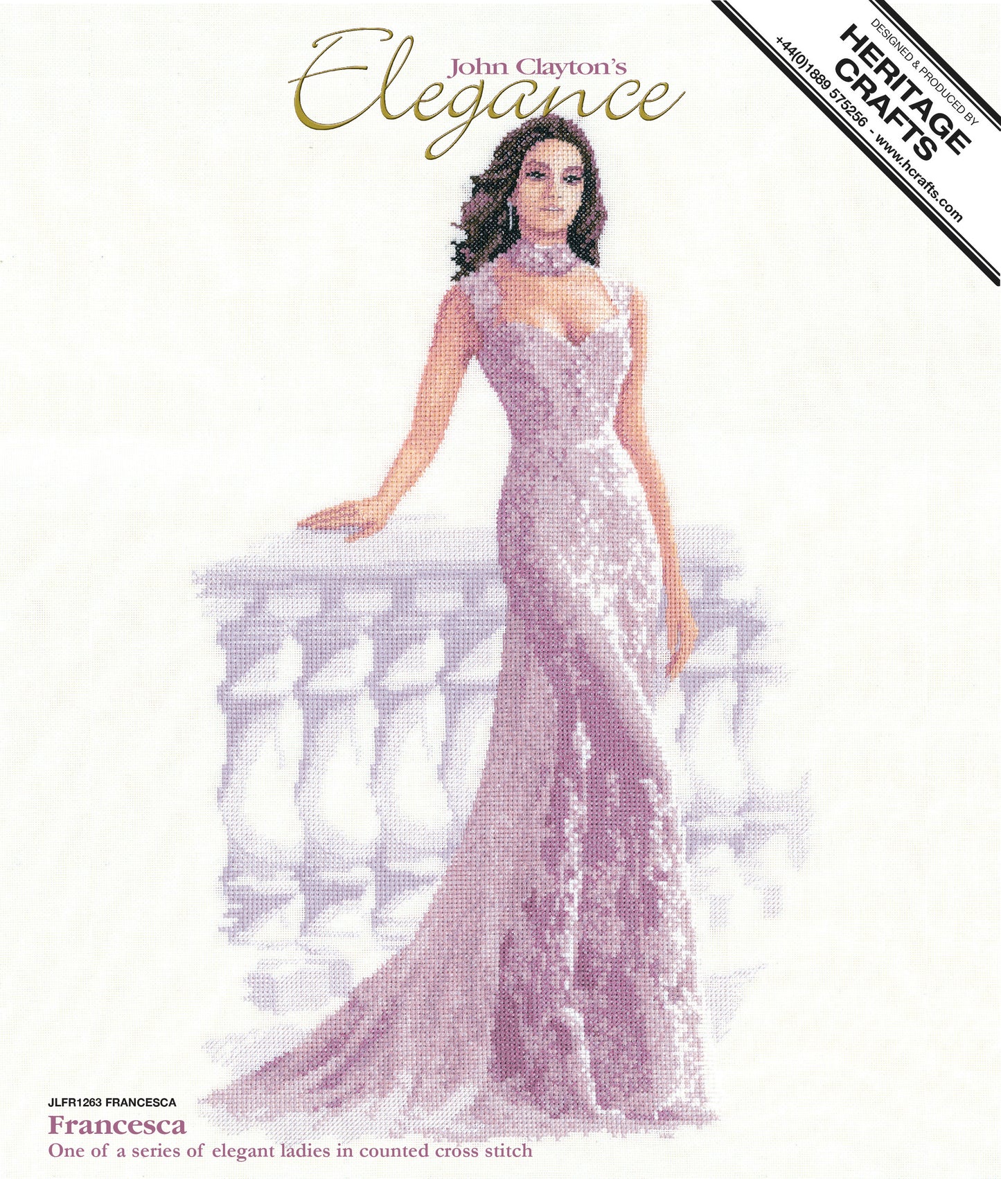 Francesca cross stitch kit - JLFR1263