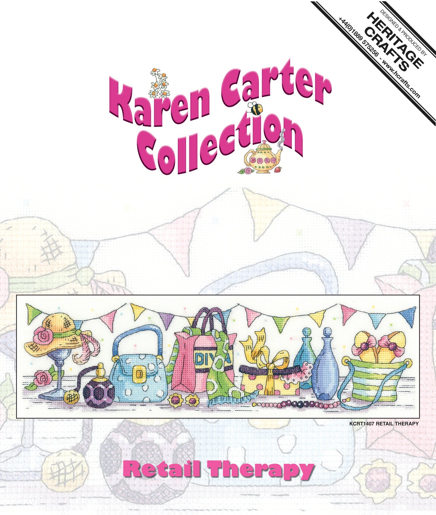 Retail Therapy cross stitch kit - KCRT1407 (D)