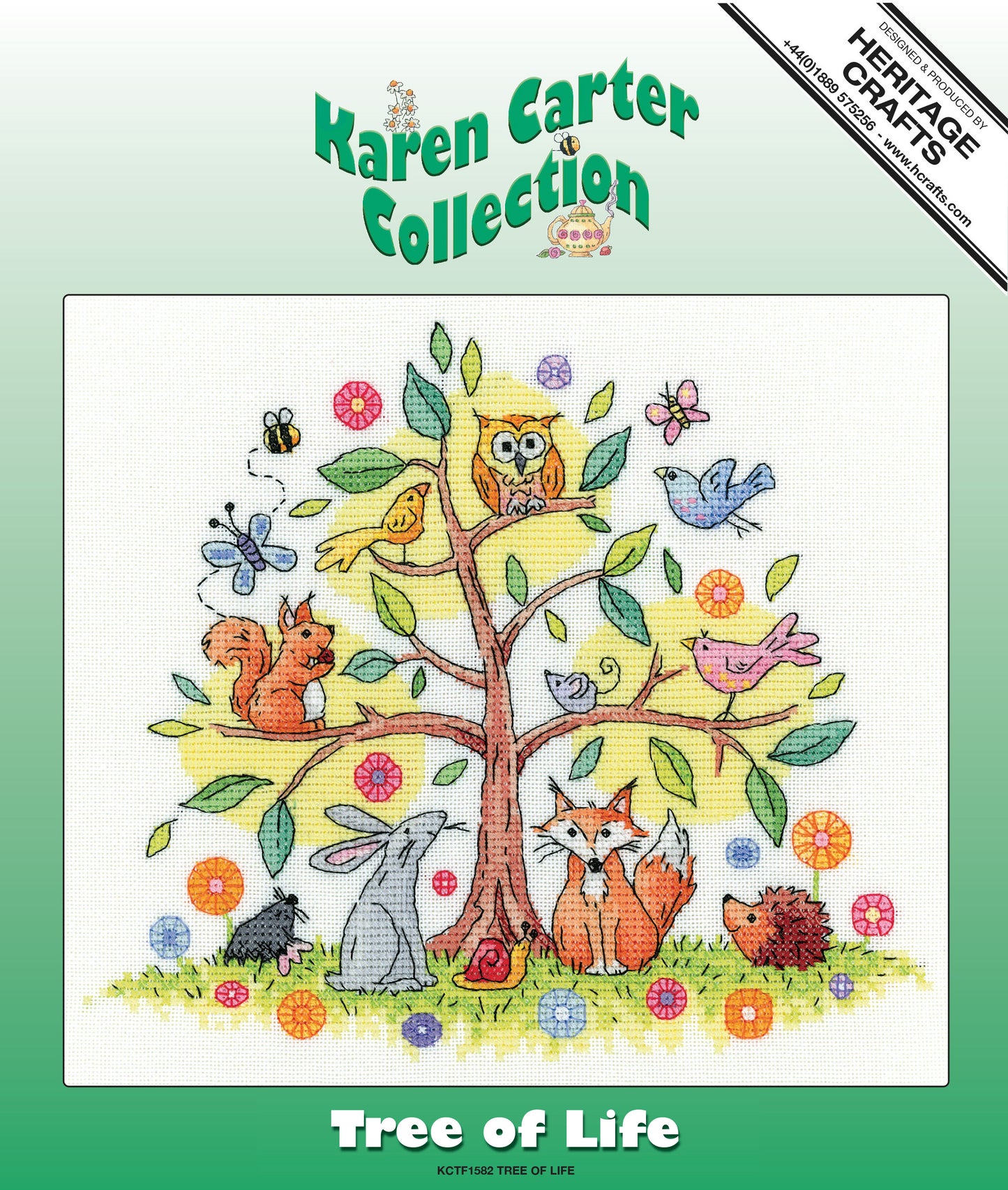 Tree of Life cross stitch kit - KCTF1582