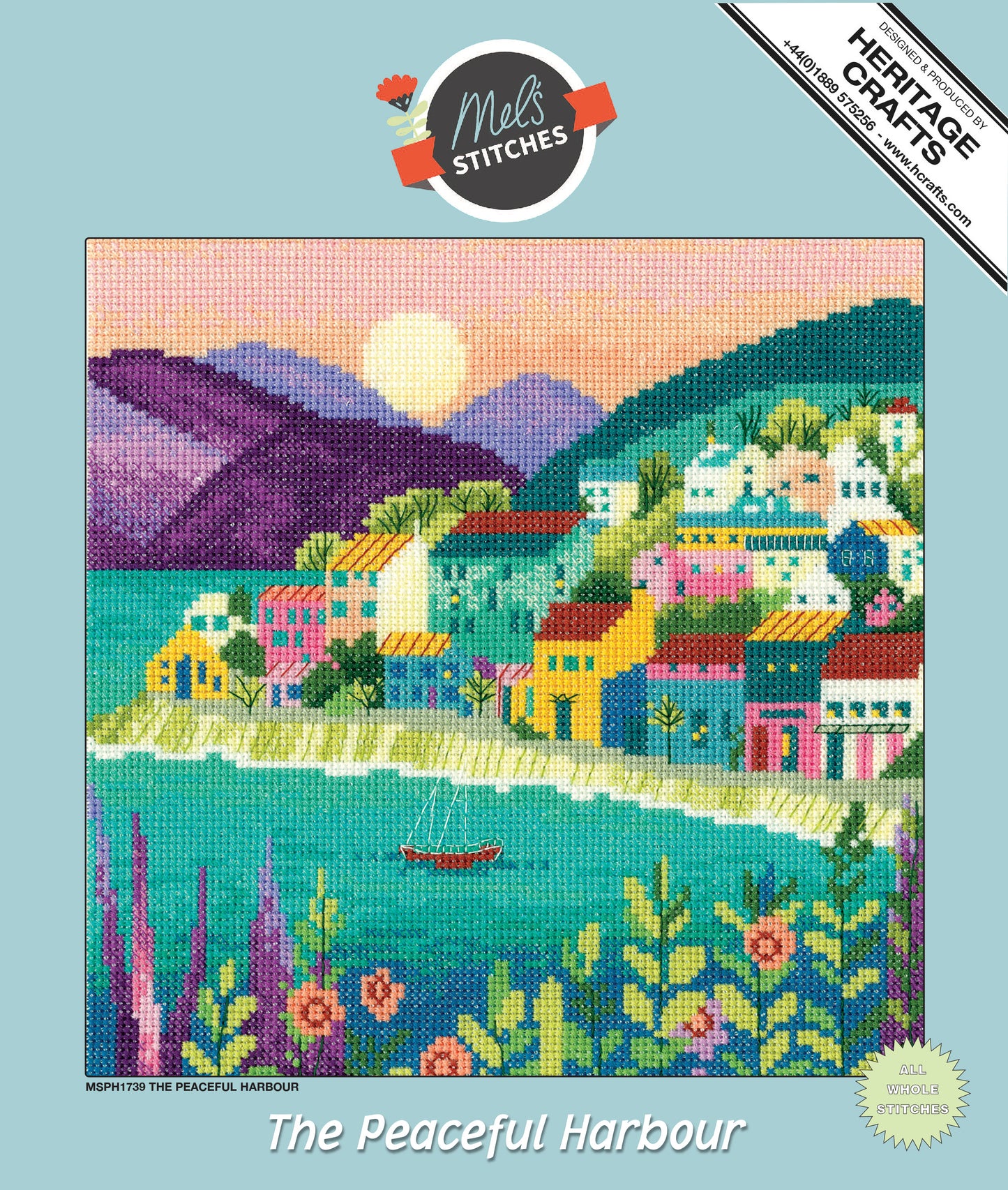 The Peaceful Harbour cross stitch kit - MSPH1739