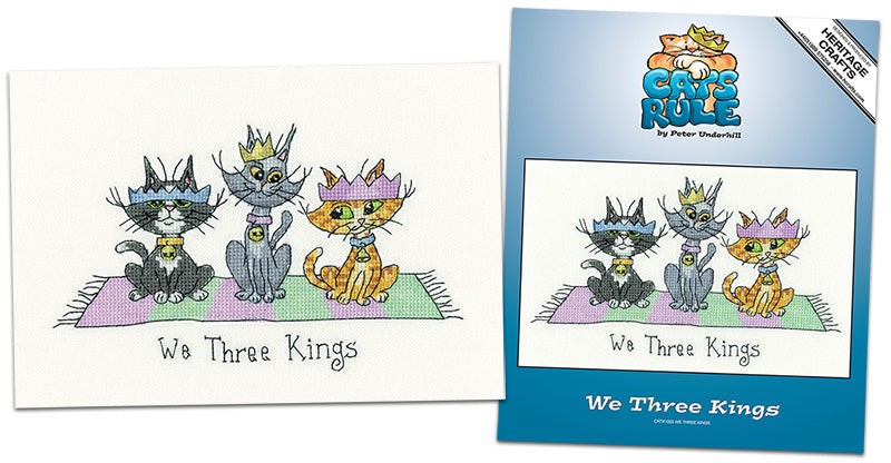 We Three Kings cross stitch kit - CRTK1925