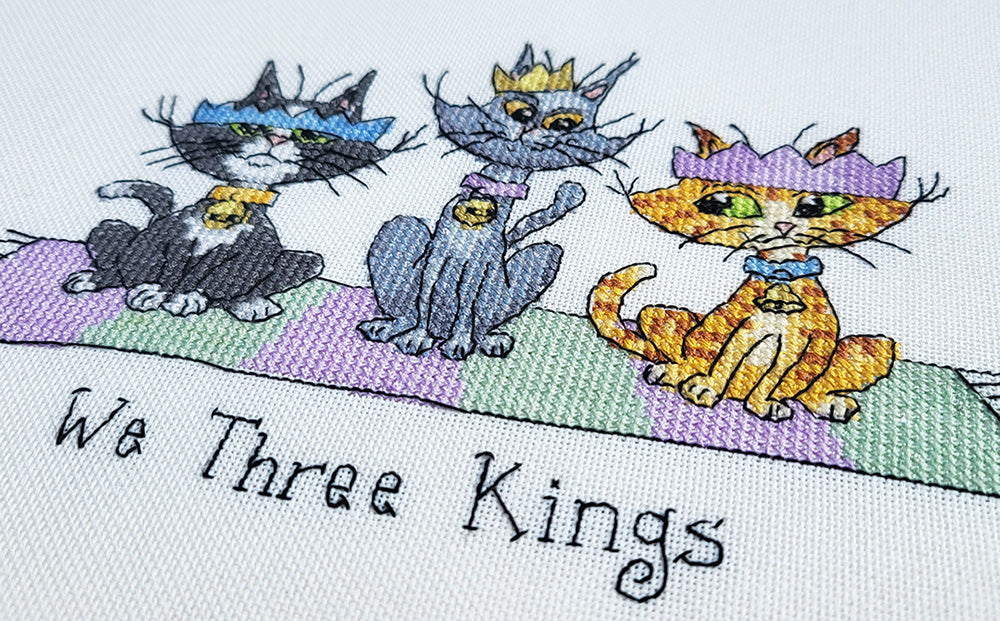 We Three Kings cross stitch kit - CRTK1925