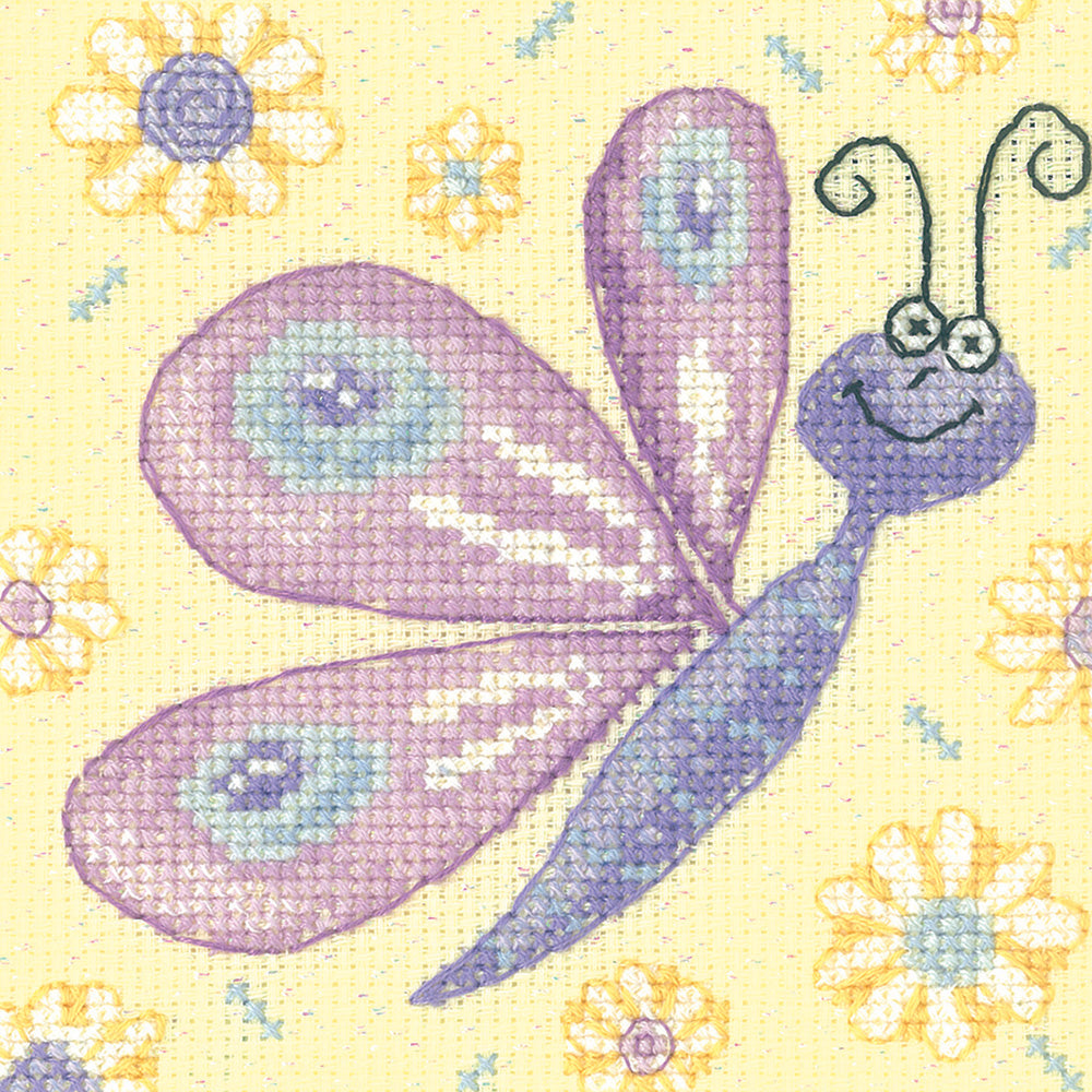 Butterfly (Critters) cross stitch chart pack - CCBF1185C