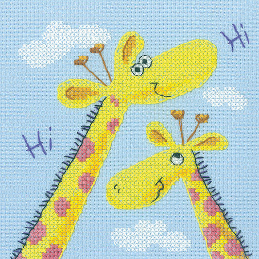Giraffes (Critters) cross stitch chart pack - CCGI1183C