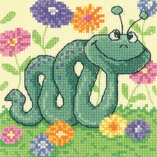 Snake (Critters) cross stitch chart pack - CCSN1181C