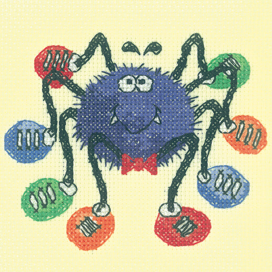 Spider (Critters) cross stitch chart pack - CCSP1188C