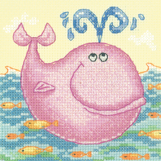 Whale (Critters) cross stitch chart pack - CCWH1182C