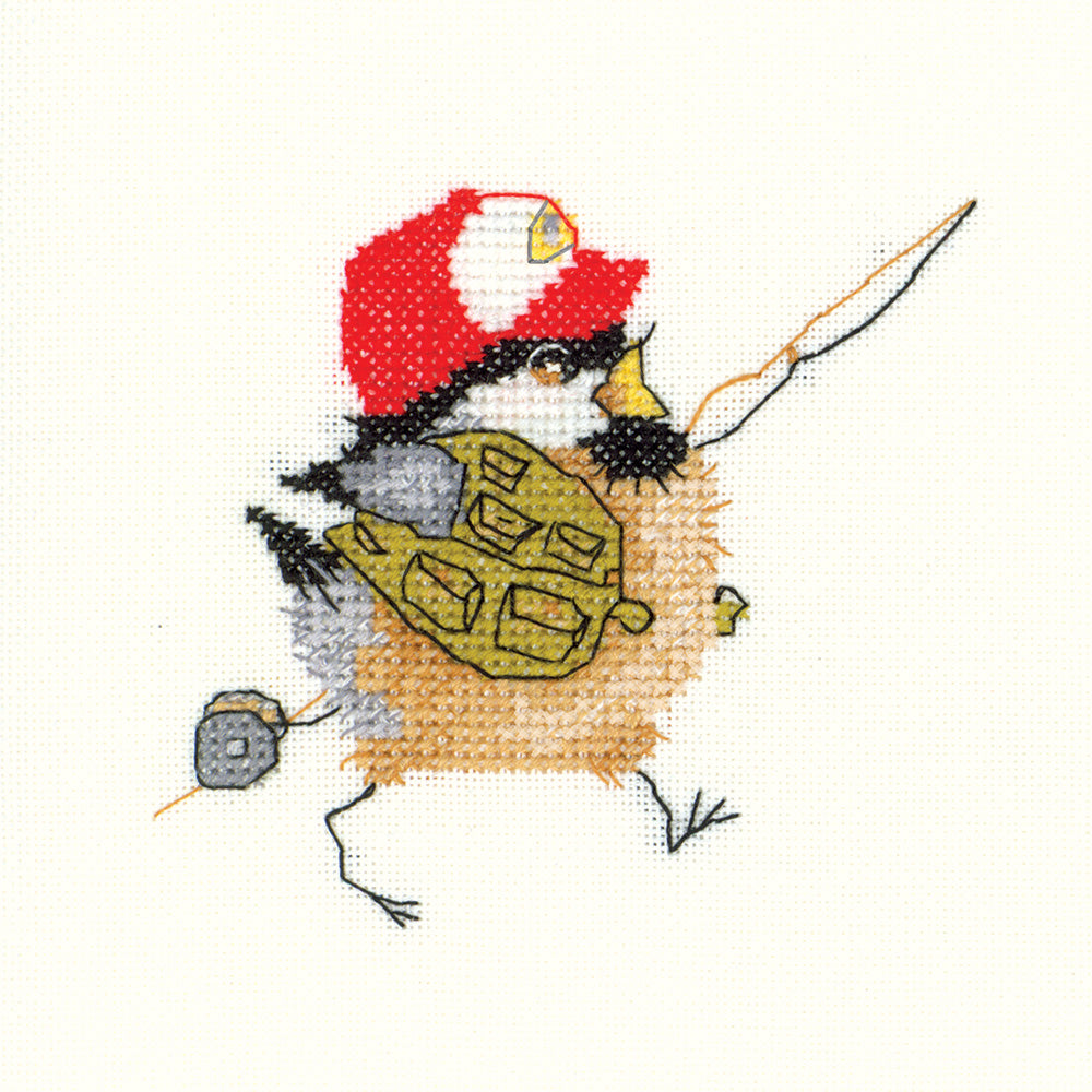 Fisherman Chick cross stitch chart pack - CDFC838C