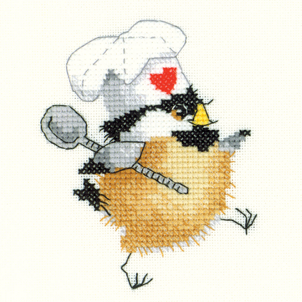 Kitchen Chick cross stitch chart pack - CDKC837C