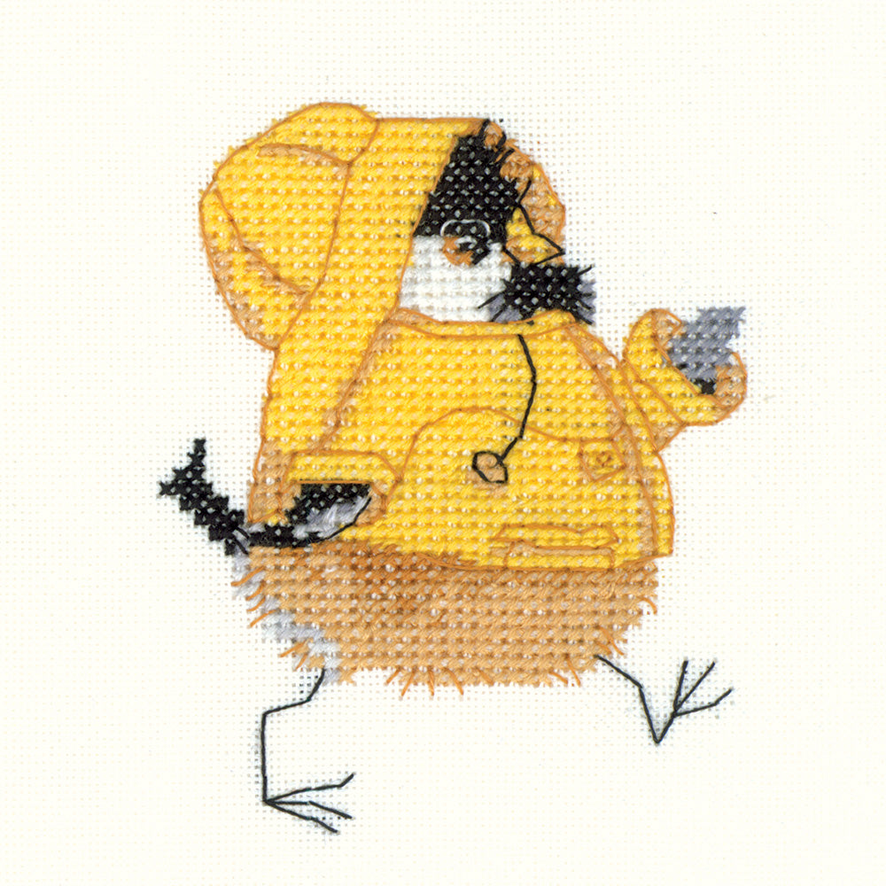 Rain Chick cross stitch chart pack - CDRC840C