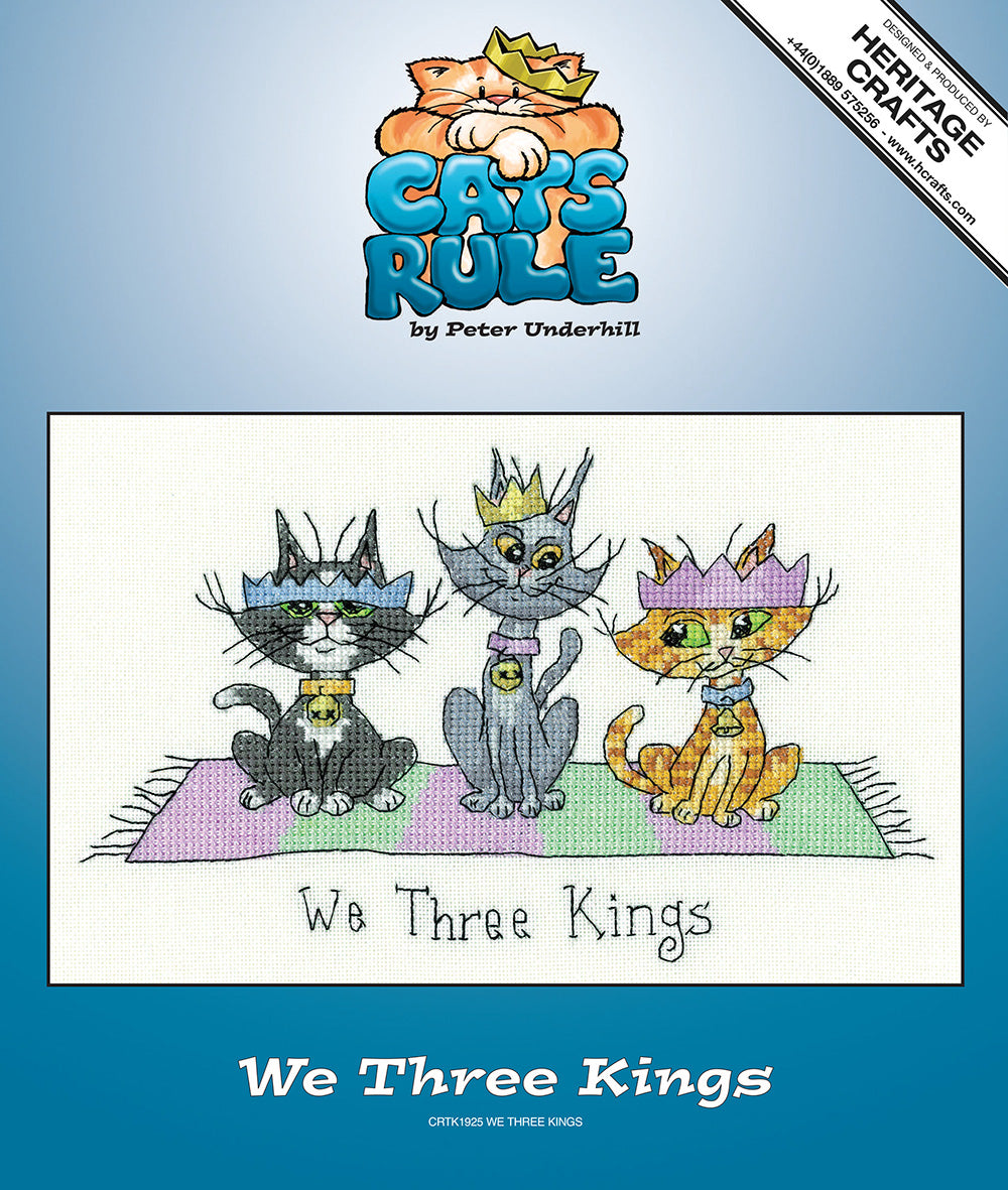We Three Kings cross stitch kit - CRTK1925