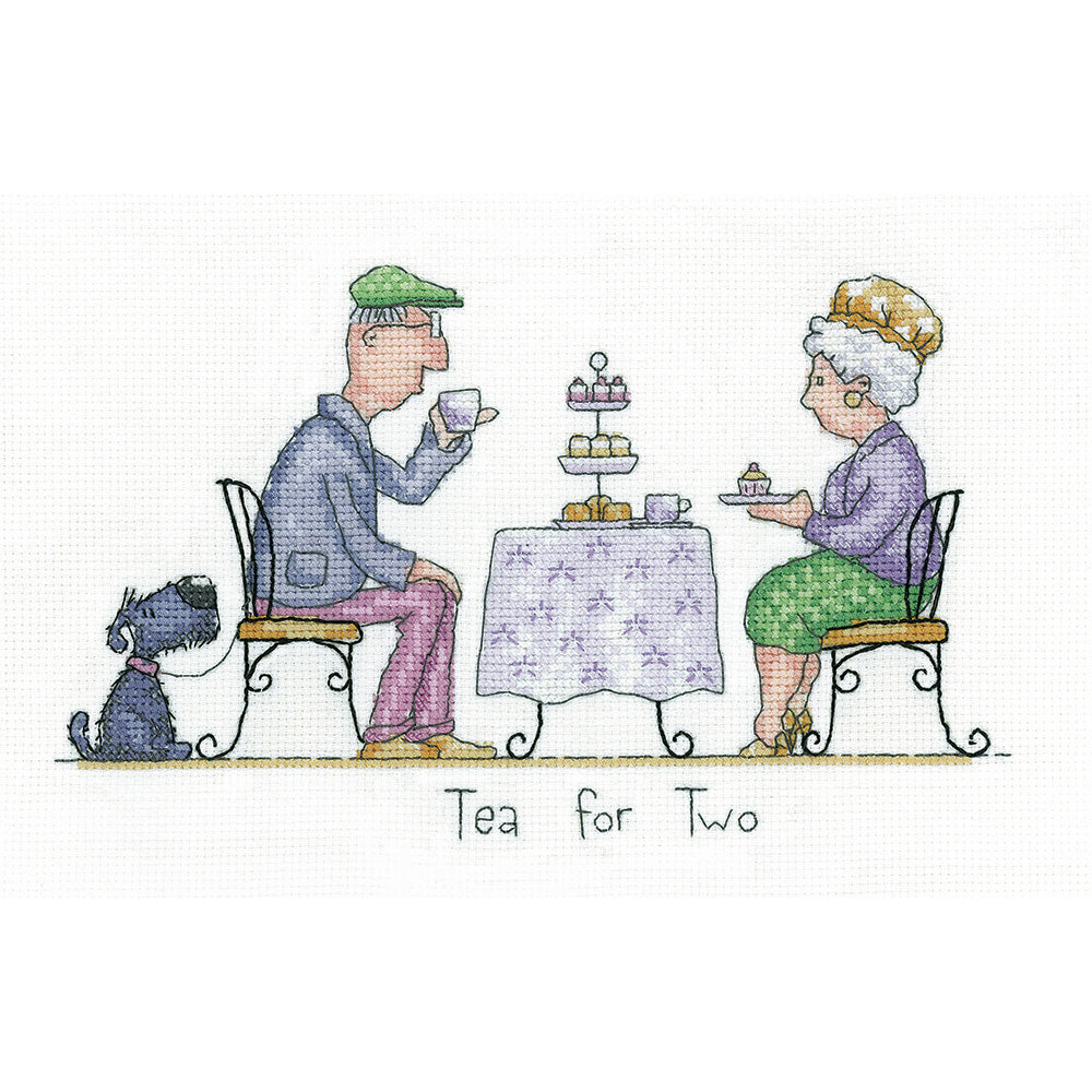Tea for Two cross stitch kit - GYTT1570