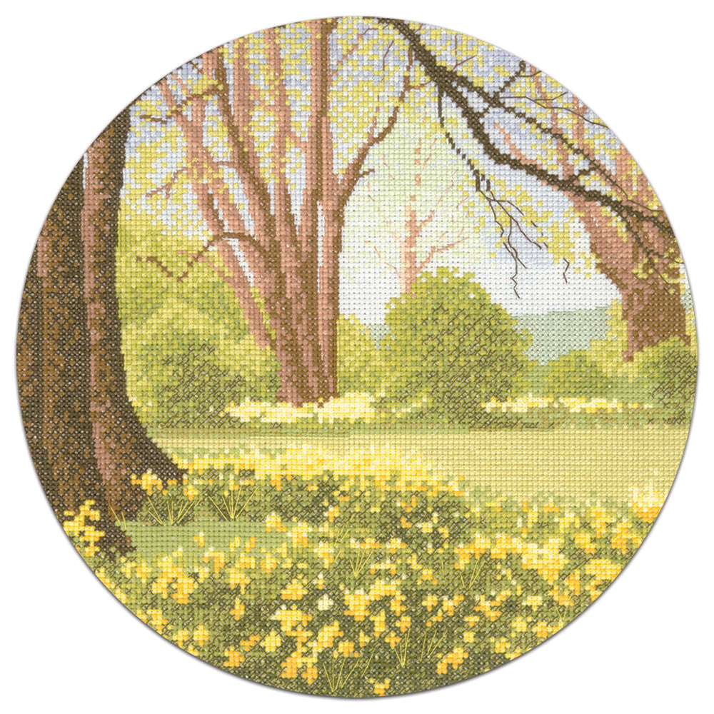 Daffodil Wood Cross Stitch Kit - JCDW (D)