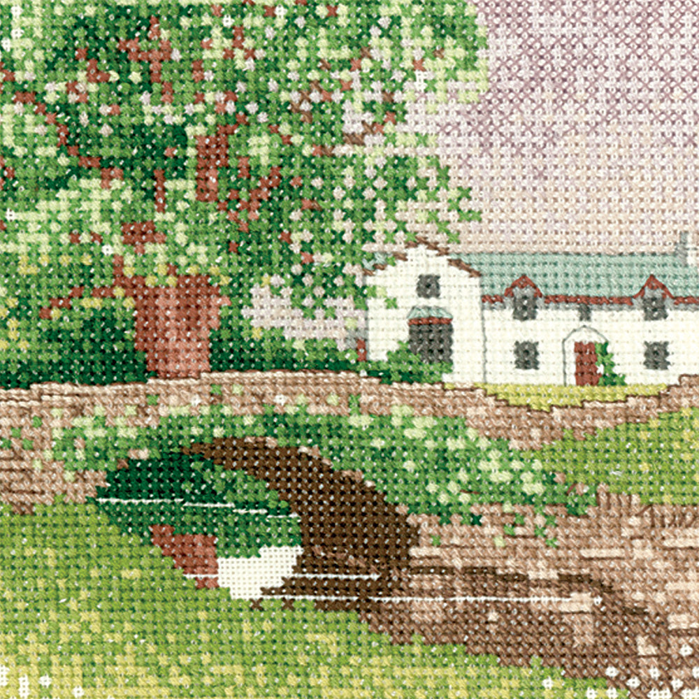 Hill Farm cross stitch chart pack - JCHF863C