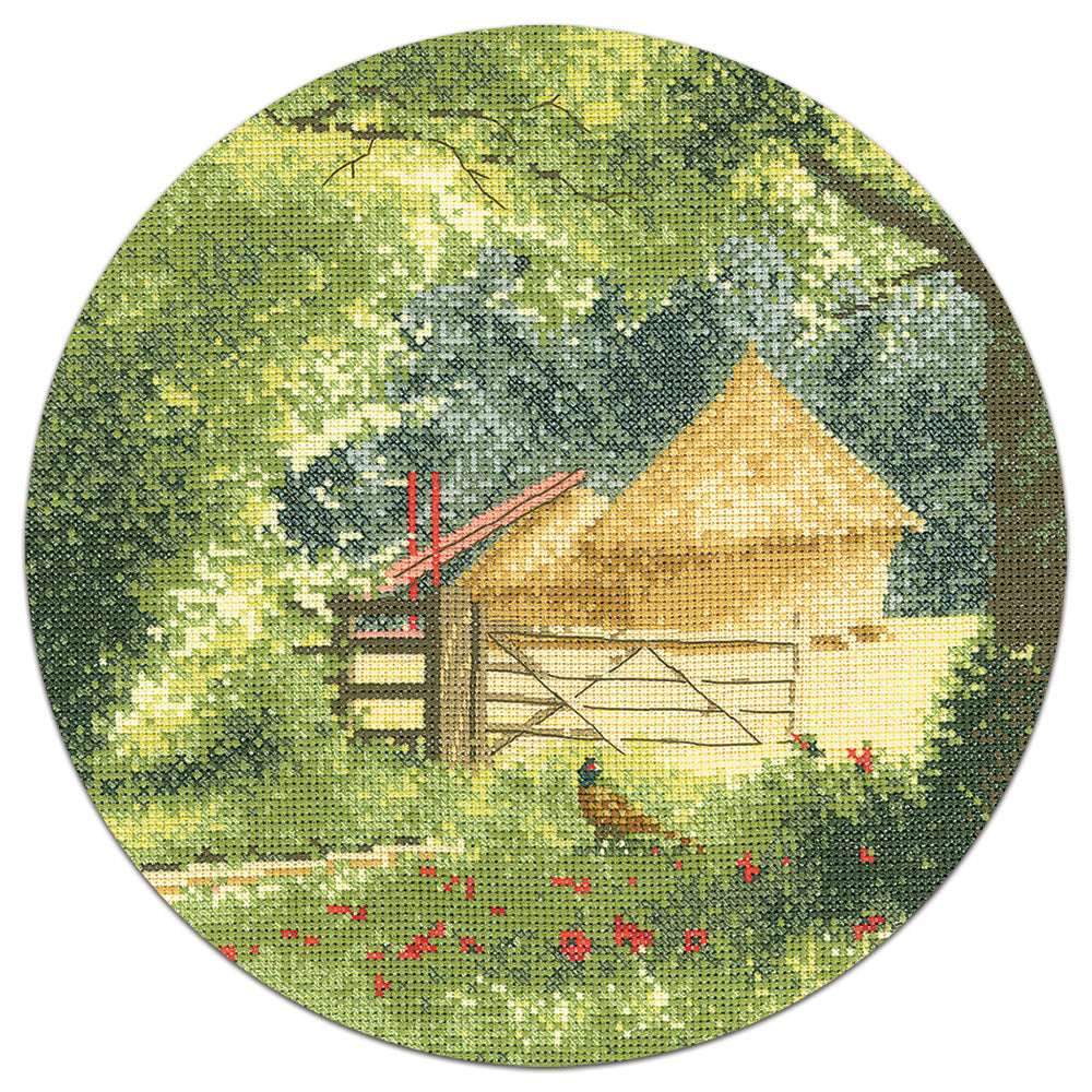 Haystacks Cross Stitch Kit - JCHS (D)