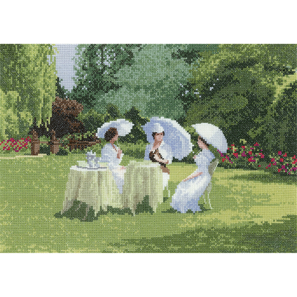 Ladies Who Lunch cross stitch kit - JCLL1636