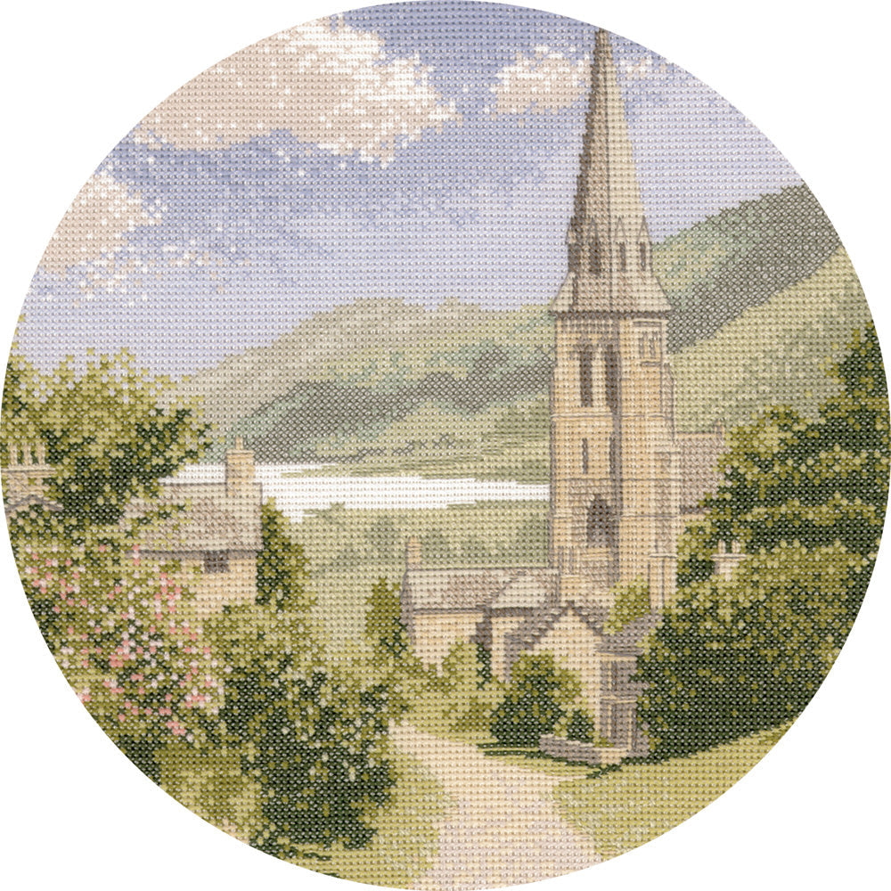 Lakeside Village cross stitch kit - JCLV298