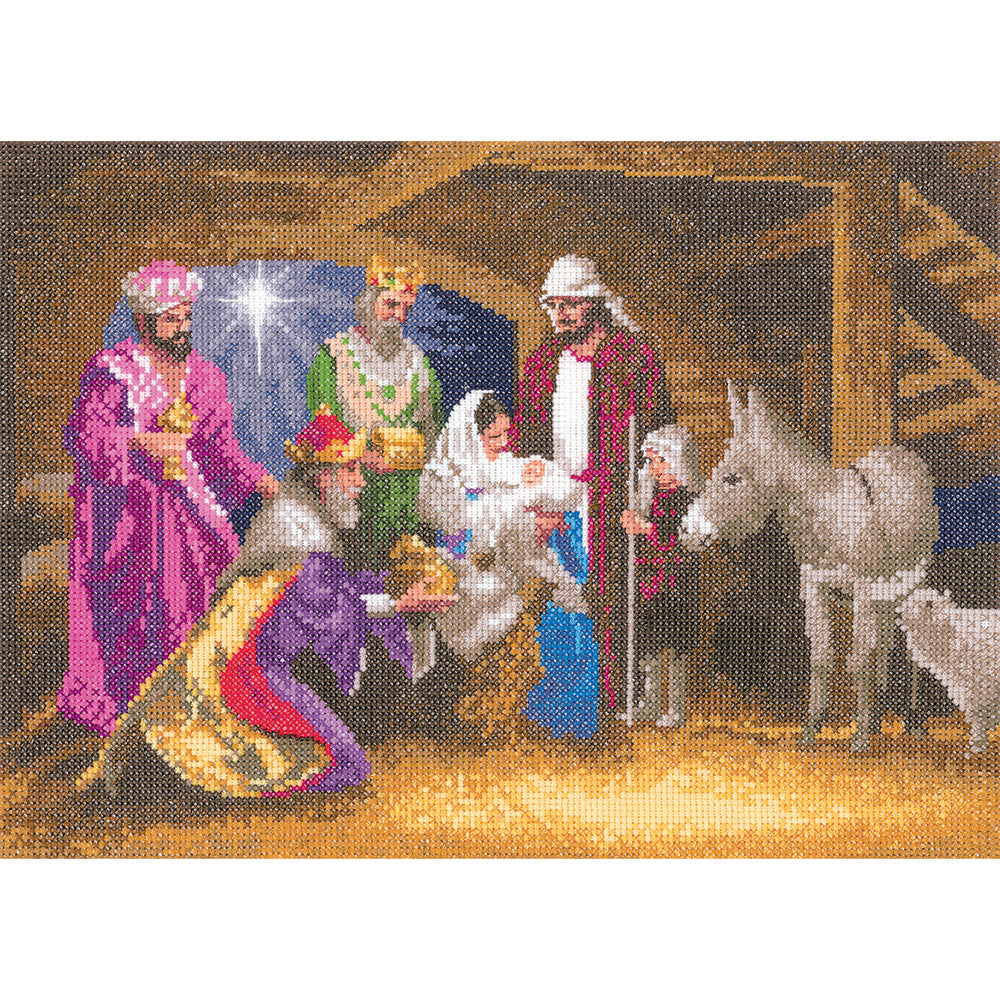 Nativity cross stitch kit - JCNA1285