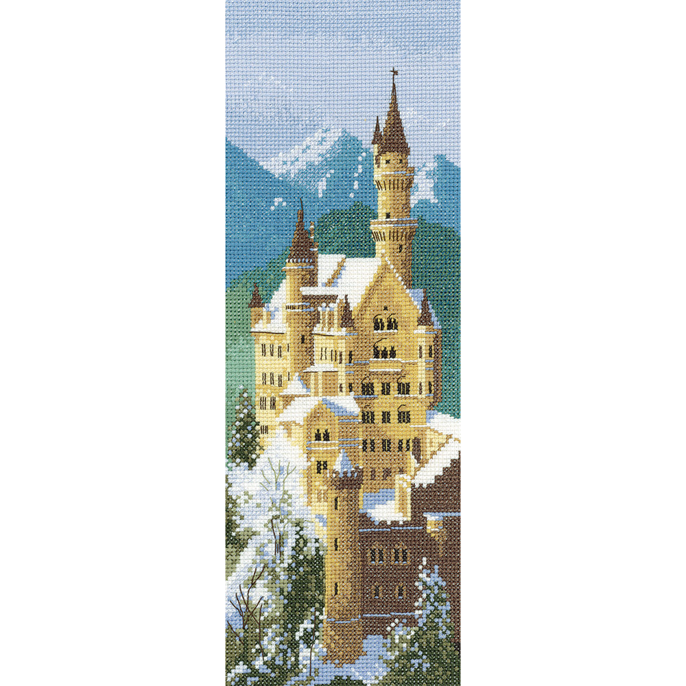 Neuschwanstein Castle cross stitch kit - JCNC620