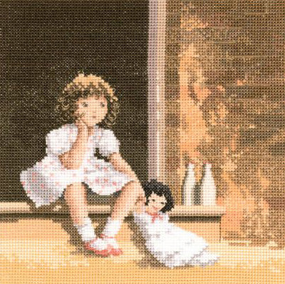 Nobody Loves Me cross stitch chart pack - JCNL384C