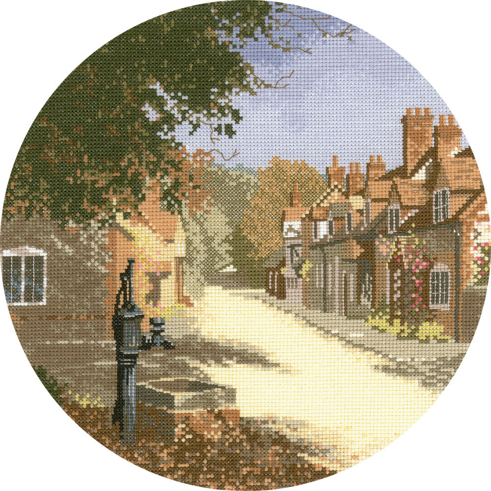 The Old Pump cross stitch kit - JCOP441