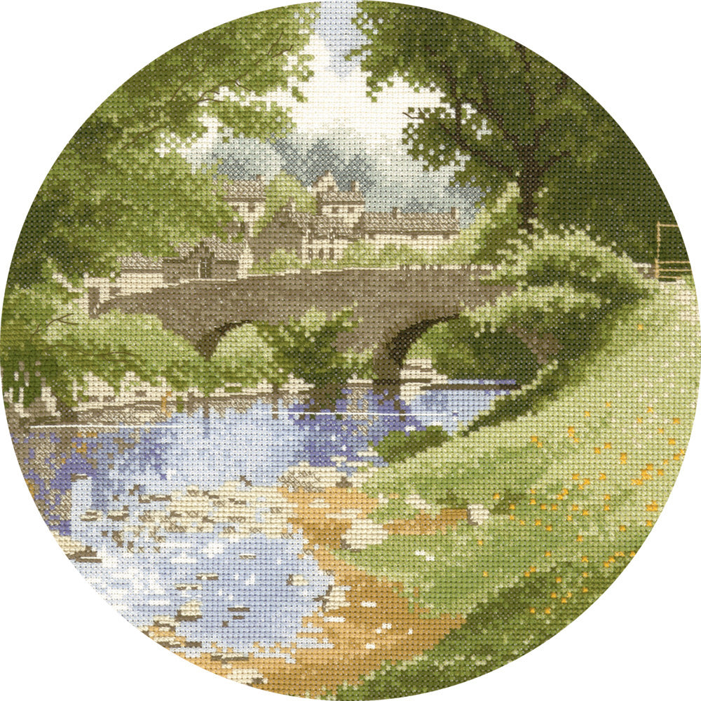 Riverside cross stitch kit - JCRV310