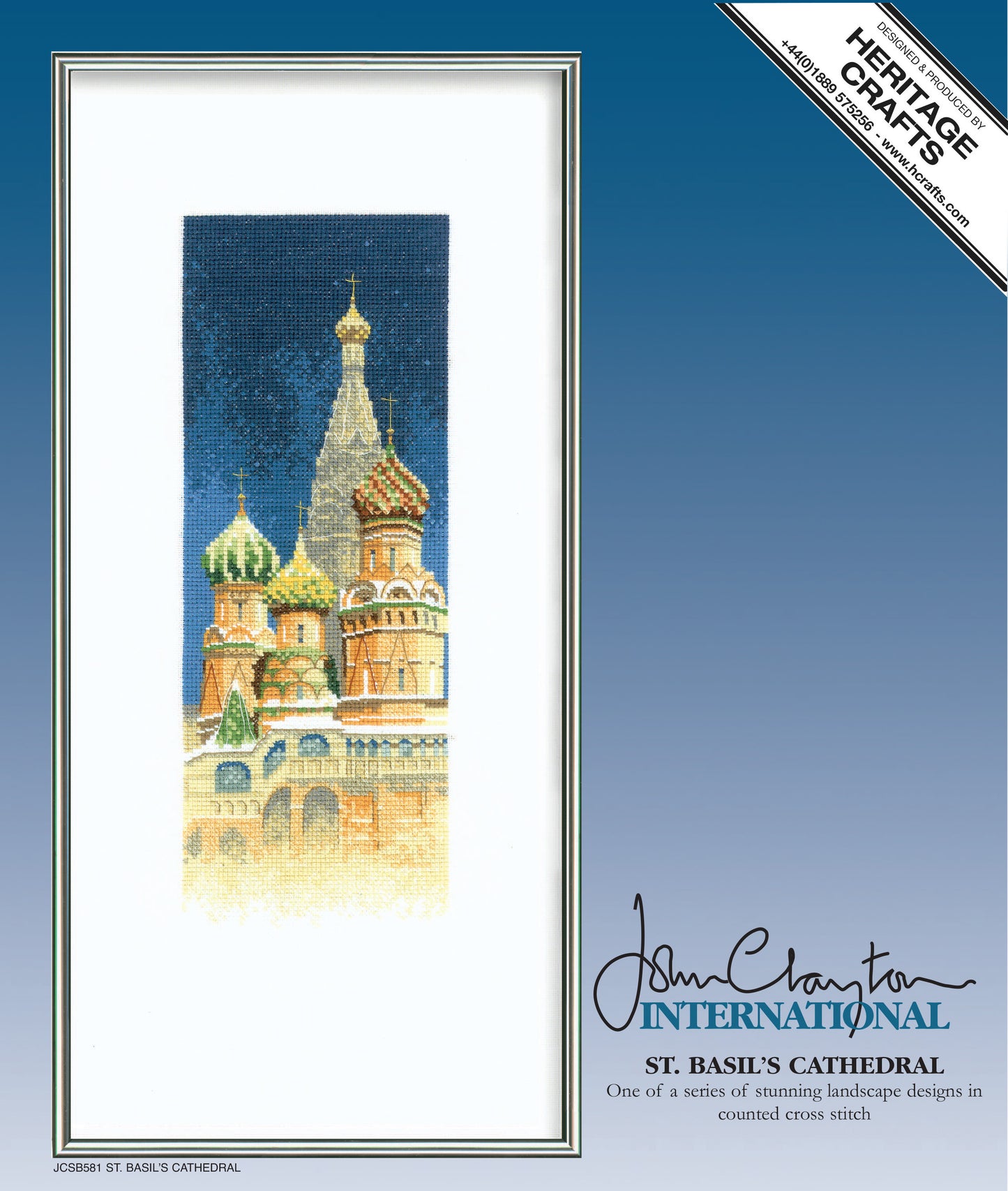 St Basil's Cathedral cross stitch chart pack - JCSB581C