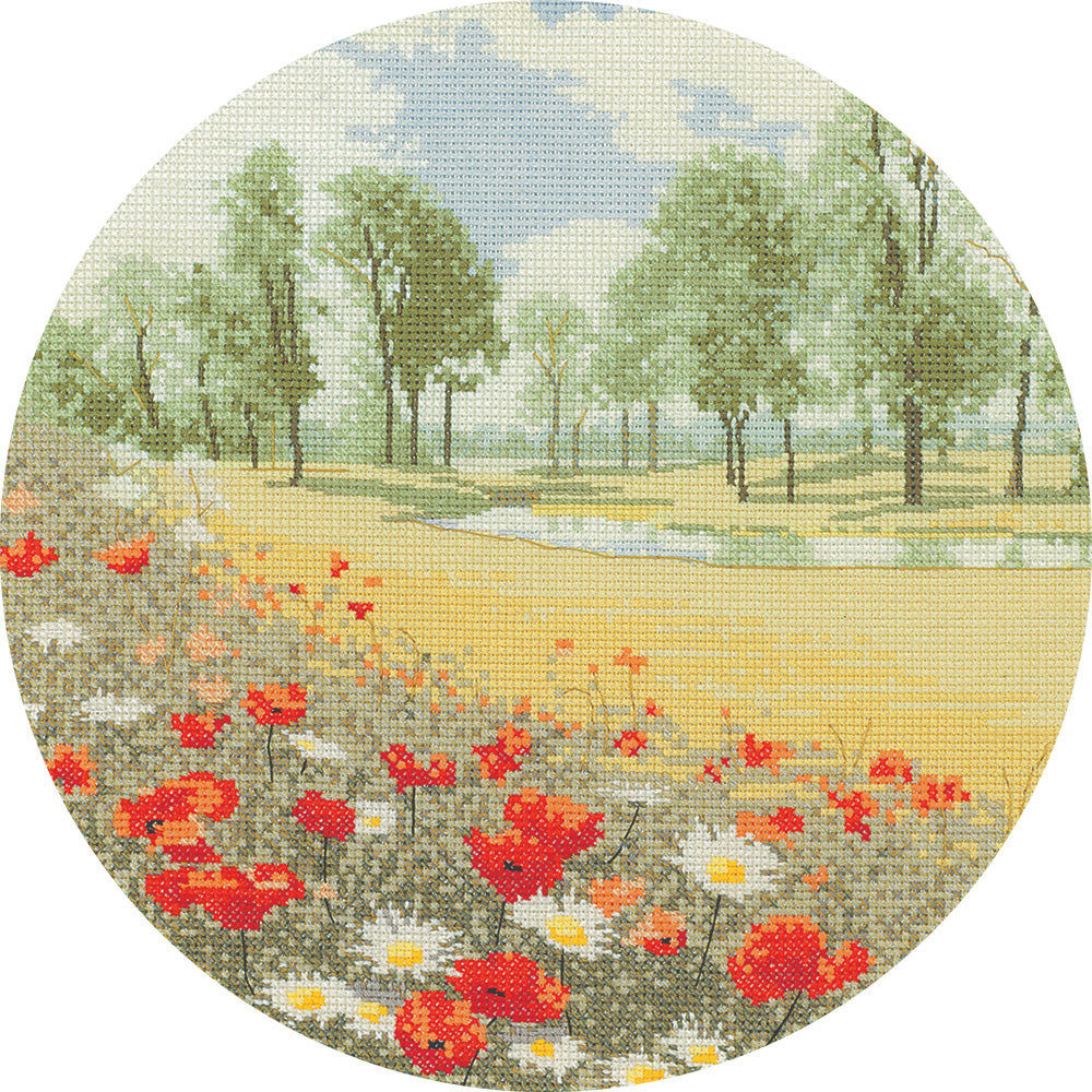 Summer Meadow cross stitch kit - JCSM261