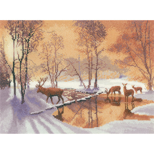 Stepping Stones cross stitch kit - JCSN1085