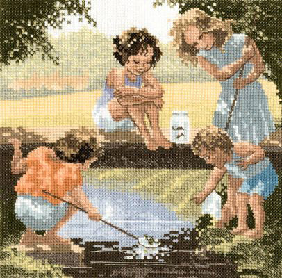 Tiddlers cross stitch chart pack - JCTD403C