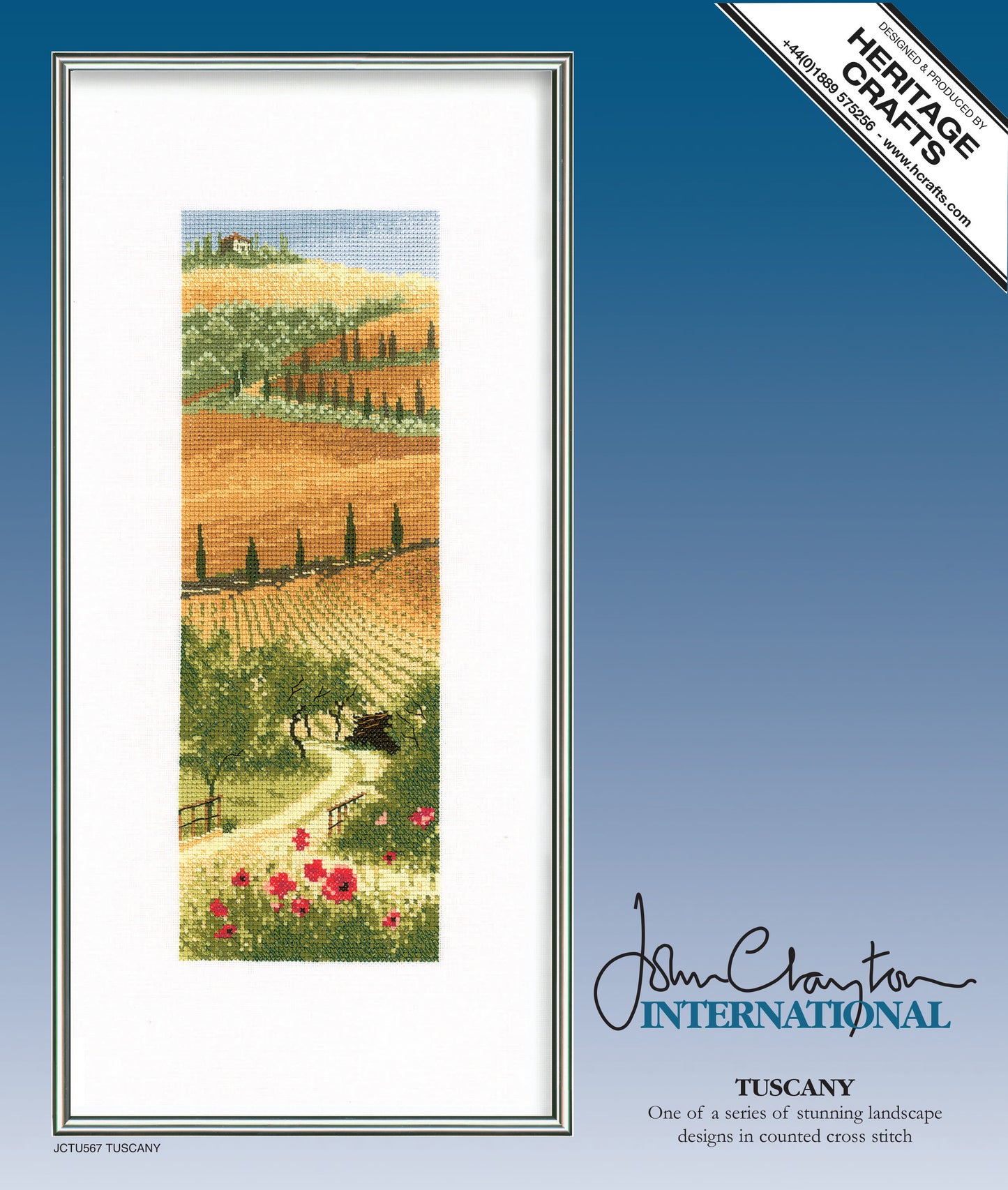 Tuscany cross stitch kit - JCTU567