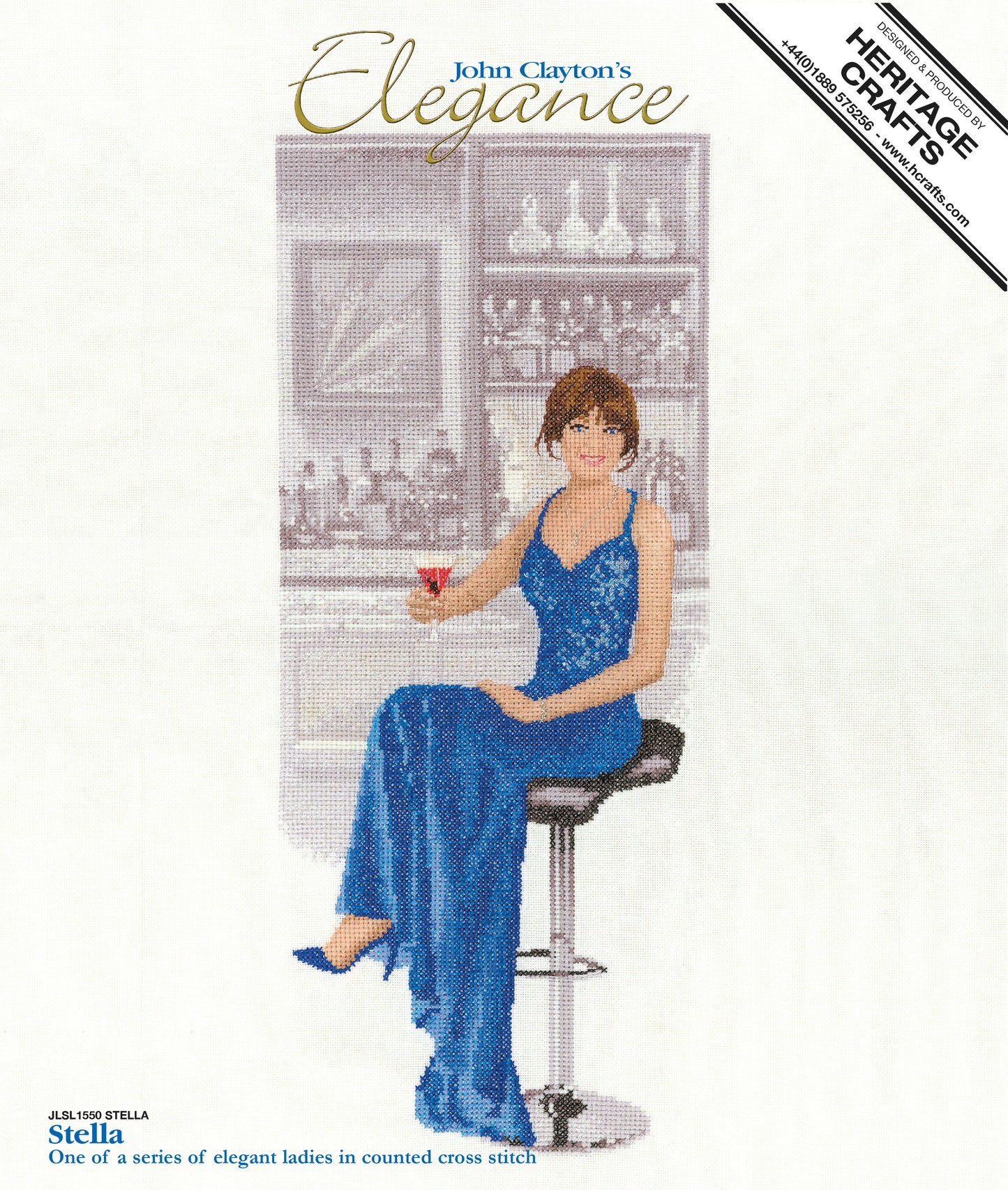 Stella cross stitch kit - JLSL1550