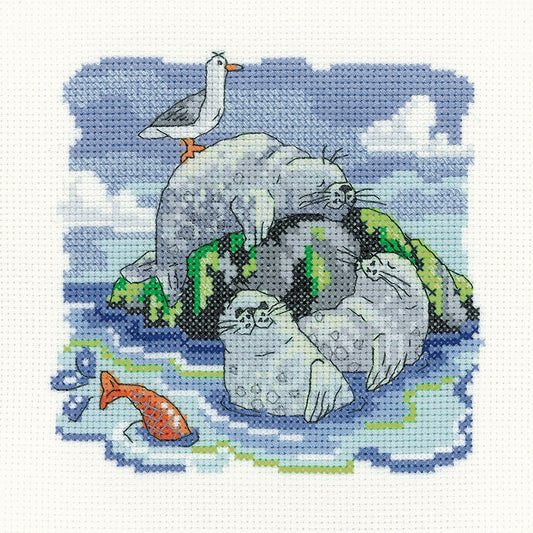 Chilling cross stitch kit - KCCH1642 (D)