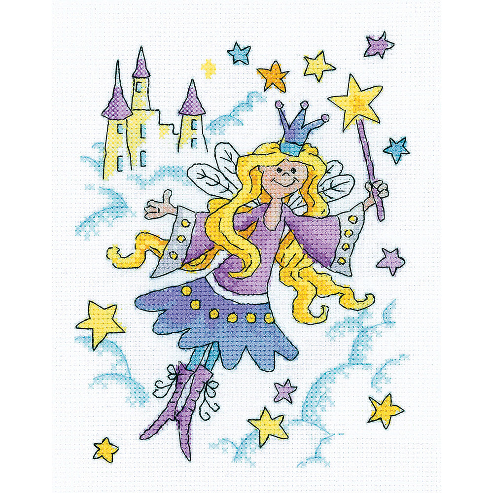 Fairy Princess cross stitch chart pack - KCFP1523C