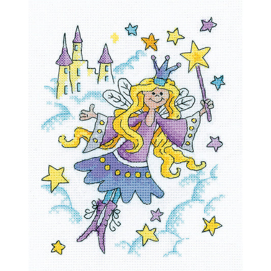 Fairy Princess cross stitch chart pack - KCFP1523C
