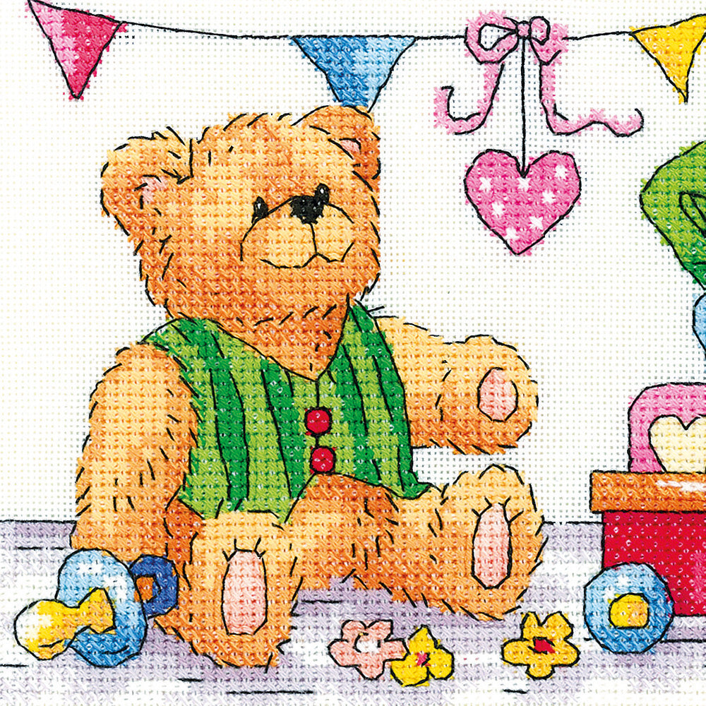 New Baby cross stitch chart pack - KCNB1458C