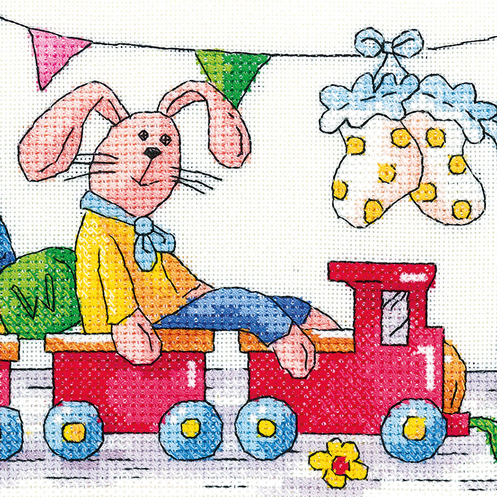 New Baby cross stitch chart pack - KCNB1458C