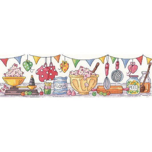 Ready, Steady, Bake cross stitch kit - KCRS1397