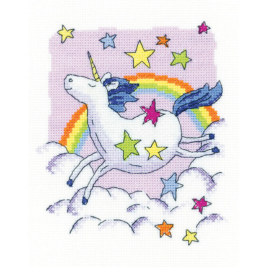 Unicorn cross stitch chart pack - KCUN1496C