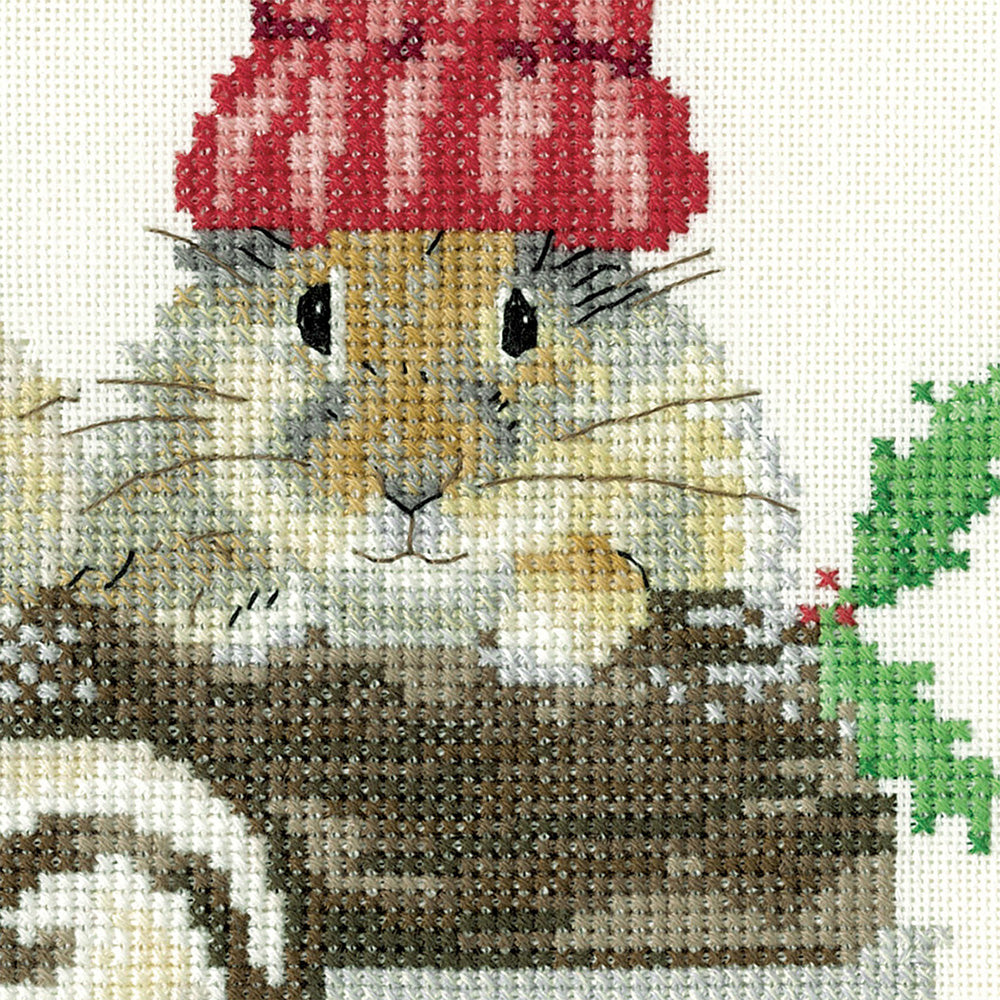 Yule Always Be My Friend cross stitch kit - LCBF1944