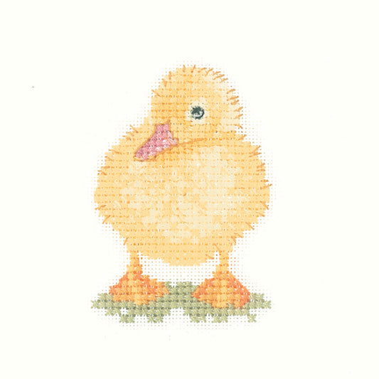 Little Friends Duckling cross stitch kit - CFDK1117