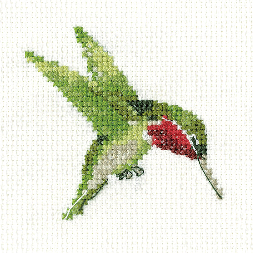 Little Friends Hummingbird cross stitch kit - LFHB1909