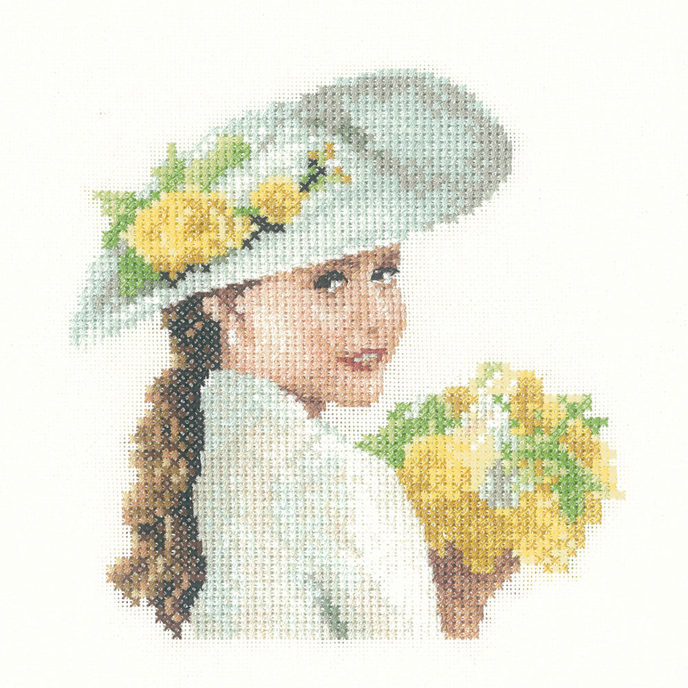 Alice in miniature cross stitch chart pack - MEAL1196C