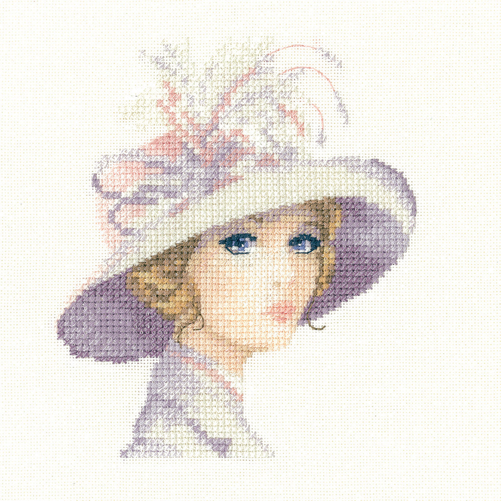Amelia in miniature cross stitch chart pack - MEAM1321C