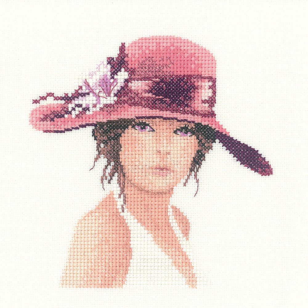 Sally in miniature cross stitch chart pack - MESA1168C