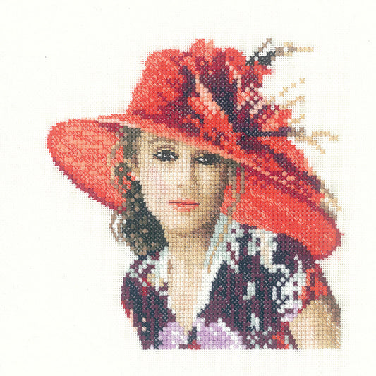 Victoria in miniature cross stitch chart pack - MEVI1194C