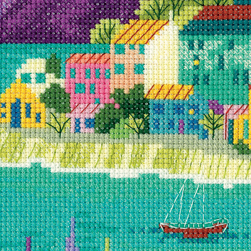 The Peaceful Harbour cross stitch kit - MSPH1739